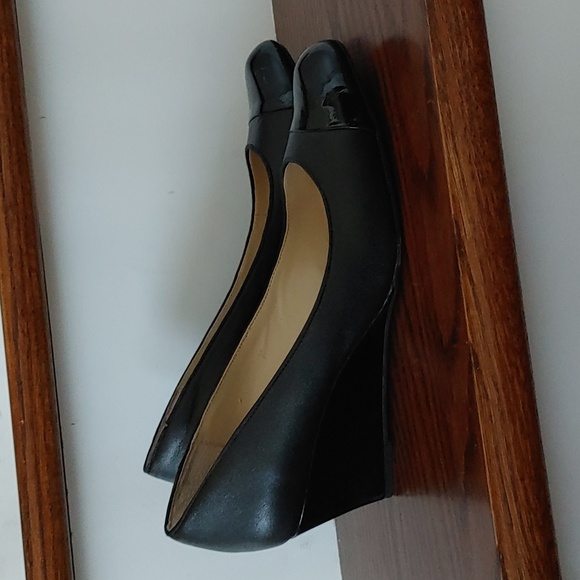 ADRIENNE VITTADINI Leather Wedge heels 9.5 - Picture 2 of 8